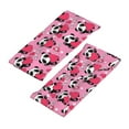 thumbnail image 4 of Rocae Panda Heart Valentine Pink for Sweatbands Sports Headband for Men and Women,Fashion Sweat Bands Headbands for Running,Cycling,Football, Yoga, Fitness, 4 of 9