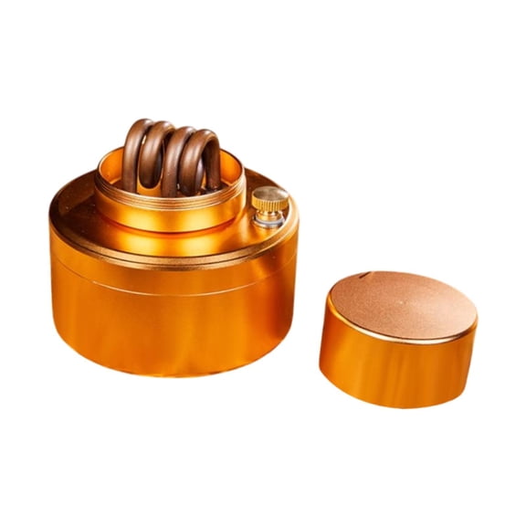 MAGIDEAL Alcohol Burner Tea Furnace Alcohol Furnace for Picnic Commercial BBQ Gold