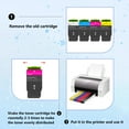 thumbnail image 5 of AWDAXC Compatible Toner Cartridge for Lexmark C540,Suitable for C540 / C543 / C544 / C546 / X540 / X543 / X544 / X546 / X548 Printer,High Yield 2500/2000 Pages,On the machine ready to use, 5 of 6