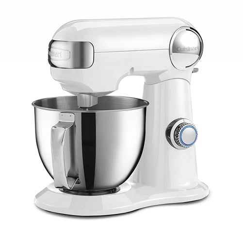 Cuisinart Precision Master 3.5Qt Stand Mixer, White Linen