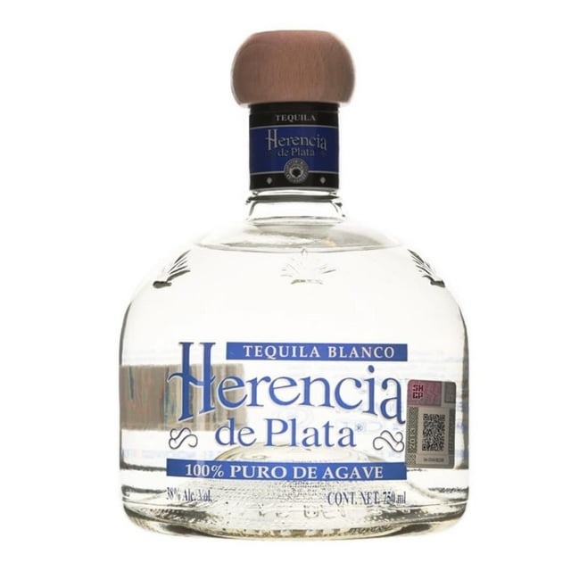 Caja de 6 Tequila Herencia De Plata Blanco 750 ml