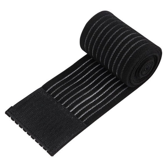 Extra Long Elastic Knee Wrap Compression Bandage Brace Support Elastic Knee Compression Bandage Wraps for Legs Movement