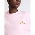 thumbnail image 6 of Scoop Limited Edition Women’s and Women's Plus New York Graphic Sweatshirt with Embroidery, Sizes XS-4X, 6 of 7