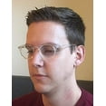 thumbnail image 6 of In Style Eyes Flexible Readers, Classic Round Lightweight Frames, Solid White +1.00, 6 of 9