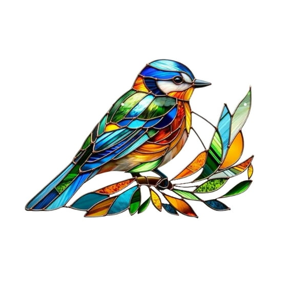 Hummingbird Suncatchers for Window Hanging Cute Bird Sun Catchers Indoor Decor Acrylic Birds Christmas Decoration for Bird Lovers