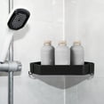 thumbnail image 3 of 1 Set Bathroom Corner Shelf Shampoo Holder Towel Holder Shower Organizer Rack No Drilling, 3 of 8