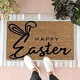 thumbnail image 4 of OYIGU Easter Doormat Easter Eggs Rabbit Entryway Front Porch Rugs Anti-Skid Bottom Floor Indoor Outdoor Carpet For Home Patio Home Decor， for Bathroom Bedroom Floor, 4 of 7