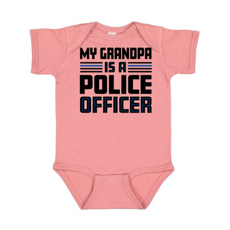 

Inktastic My Grandpa is a Police Officer Gift Baby Boy or Baby Girl Bodysuit