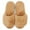 Tan, variant on Womens Fuzzy Slides Faux Fur Slippers Sandals