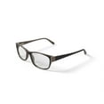 thumbnail image 3 of EasyClip Women's EC3297 Rectangular Prescription Eyeglasses with Case, Brown, 3 of 7
