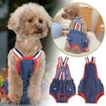 thumbnail image 2 of TIELUTT Spring and Summer Pet All Absorb Training Pads All Absorb Male Dog Wrap X Small Disposable Belly Bands for Male Dogs Small Reusable Dog Female Dog Washable Female Suspenders, 2 of 8
