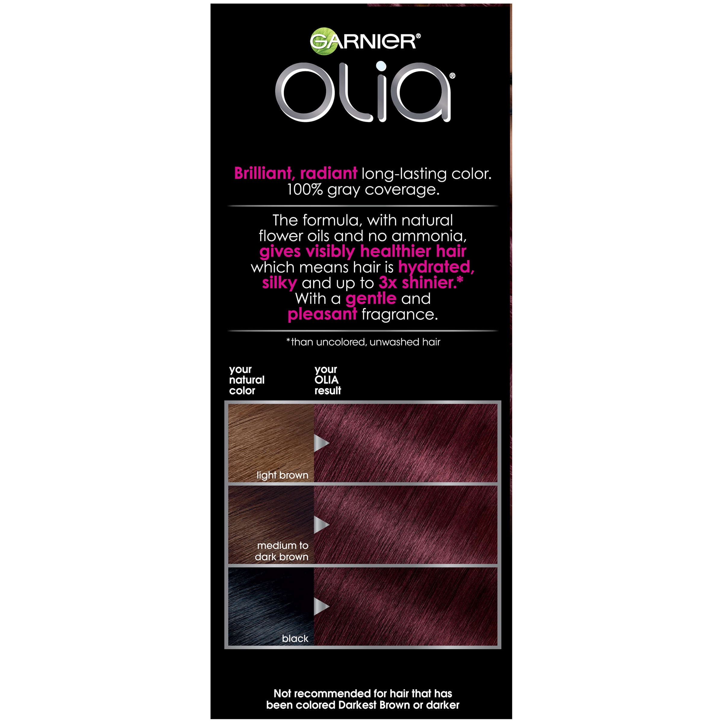 Garnier Olia Oil Ed Permanent Hair Color 4 62 Dark Garnet Red Garnier Olia Oil Ed Permanent Hair Color 4 62 Dark Garnet Red
