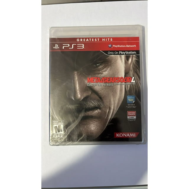 Metal Gear Solid 4 Guns of the Patriots gh PS3 - Konami PS3