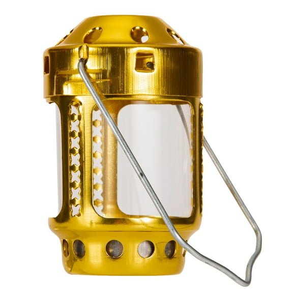 Portable Candle Lantern Night Fishing Hanging Outdoor Camping Aluminium Alloy Candle Lamp