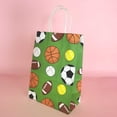 thumbnail image 4 of kurtrusly 20 Pcs Sac de Rangement avec Poignée Sacs Cadeaux Grande Capacité Collations Divers Pochette Extérieure Magasinage Voyage Imprimée, 4 of 6