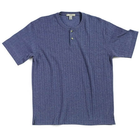Basic Equipment Short-Sleeve Textured Henley