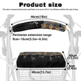 thumbnail image 6 of HELLHERO Halloween Pranks Seat & Backrest Covers Rollator Walker Seat Back Covers & Dust Proof for Elderly Soft, 6 of 7