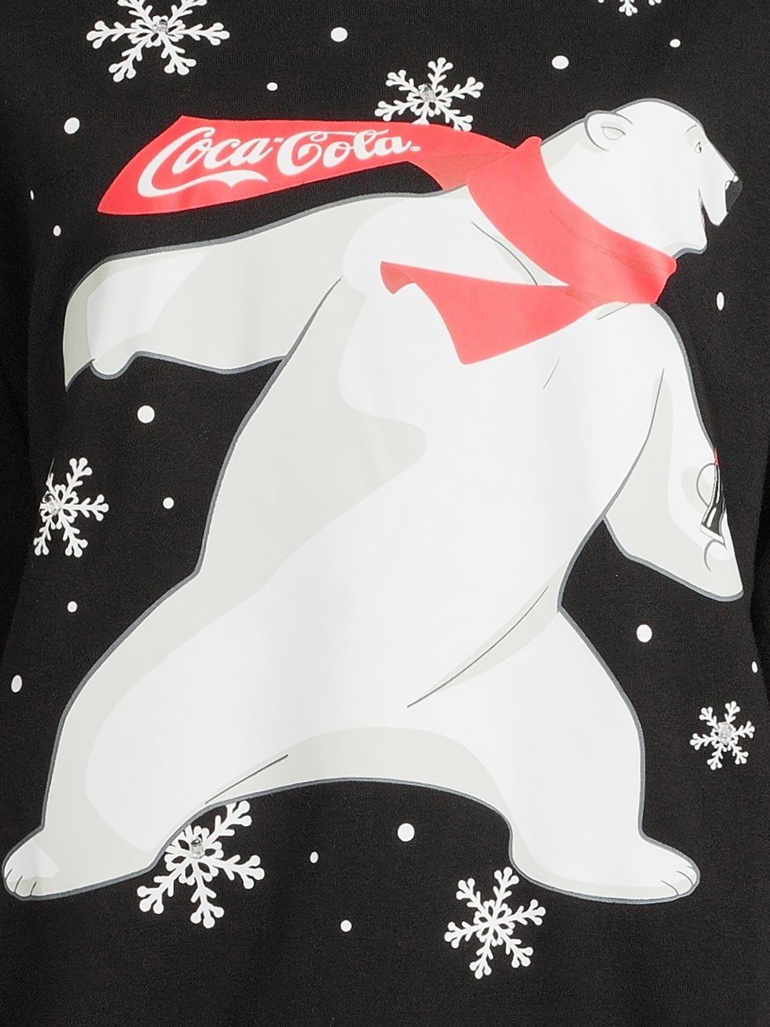 Licensed Coca Cola Light Up Sweatshirt