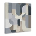 thumbnail image 2 of Stupell Industries Modern Bauhaus Blue Curves Canvas Art, 30 x 30, by Annabelle Hall, 2 of 8