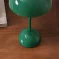 thumbnail image 5 of Mainstays Rechargeable 12" Green LED flowerpot Portable Metal Table Lamp, Cordless Dimmable Desk Lamp, 5 of 9