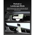 thumbnail image 2 of Cargador inalámbrico de coche Belkin de 15 W magnético para iPhone, color gris, 2 of 6