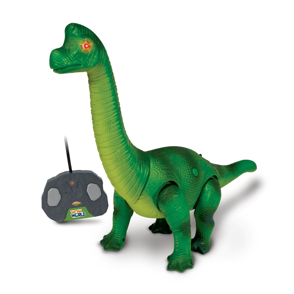 NKOK Wow World Brachiosaurus Dinosaur Remote Control Toy