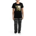 thumbnail image 4 of CafePress - Vintage Farm Truck Pajamas - Women's Short Sleeve Print T-Shirt and Pants Dark Cotton Pajama Set, 4 of 7