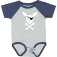 thumbnail image 3 of Inktastic Cute Easter Pirate Bunny with Eyepatch and Earring Boys or Girls Baby Bodysuit, 3 of 5