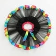 thumbnail image 4 of WOYY Little Girls Party Rainbow Tutu Skirt Ballet Dance Puffy Tulle Skirt with Headband, Sizes 4-6, 4 of 5
