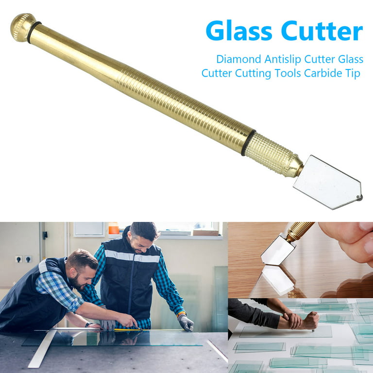 In 1 Glass Cutter Tool Kit, Premium Quality 3mm-15mm Glass Cutting