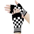 thumbnail image 4 of GFDYREE Unisex Stretchy Fingerless Hand Warmer Skeleton Gloves, 4 of 5