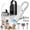 Black, variant on 2-in-1 Dog Grooming Vacuum & Clipper Kit, 12,000Pa Low Noise Pet Hair Vacuum for Home Use, All-in-One Grooming Tool