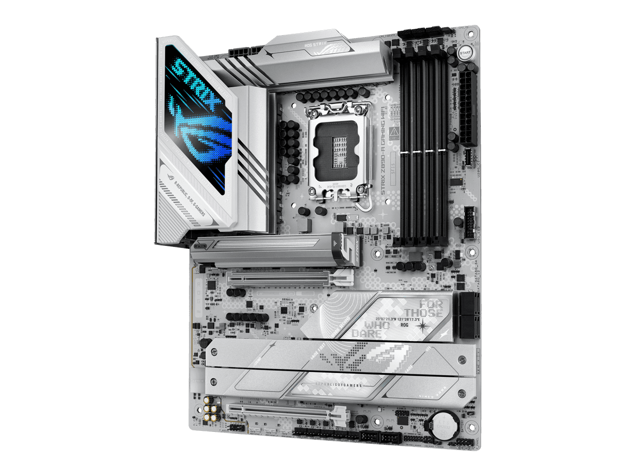 Asus ROG Strix Z890-A GAMING WIFI LGA-1851 DDR5 ATX Gaming Desktop Motherboard