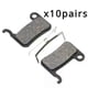 thumbnail image 1 of 2026 con 2/4/6/8/10 Pairs Semi-Metallic Bicycle Brake Pad for Shimano XTR A01S M06 M07 M975 M966 M965 Saint M800 Deore XT M775 M765 M665, 1 of 5