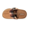 thumbnail image 3 of Pupeez Boys Scuff Slipper with Plaid Trim;Kids Classic and Ultra Soft Comfort House Shoes, 3 of 3