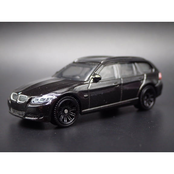 Open Box 2011-2017 BMW 3 SERIES TOURING STATION WAGON BLACK 1/64 SCALE DIECAST MODEL CAR