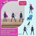 thumbnail image 2 of 12Pcs/Set Kpop Action Figure Toy Derpy Tiger Rumi Mira Zoey Sussy Figurine Doll Anime Collection Gift, 2 of 5