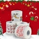 thumbnail image 2 of Rollo de papel higiénico con estampado navideño para el hogar, serie de patrones navideños, bonito, novedad, 2 of 4