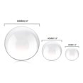 thumbnail image 2 of Crystal Ball Quartz Glass Transparent Ball Spheres Glass Ball, 2 of 9