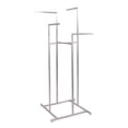 thumbnail image 1 of Econoco BQ4W 4-Way Rack with Straight Arms, Satin Nickel, 1 of 1