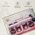 thumbnail image 6 of Elephant Stock Retro Boombox Wall Art - Horizontal Canvas Wall Art - Living Room Wall Decor - Music Canvas - White And Pink Decor - 45" x 30", 6 of 8