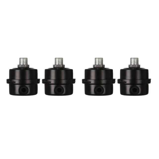 Silenciador de Compresor de Aire Speravity 2 unids/set Hierro de 12.5 mm G1/4