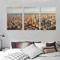 thumbnail image 3 of Nawypu  Barcelona Spain Pictures Wall Decor Canvas Wall Art For Living Room Bedroom Office Landscape Prints Poster Printing With Framed 12''x16''X3 Panels, 3 of 4