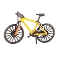 thumbnail image 1 of 1:64 Mini Bicycle Scene Model Mountain Bike painted model plastic model Diorama S Scale Yellow, 1 of 9