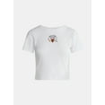 thumbnail image 5 of Netflix Stranger Things Cotton Graphic Baby Tee from No Boundaries, Women’s, 5 of 5
