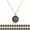 thumbnail image 2 of Collier pour Femmes Simple A à Z Pendentif Collier Charme Collier Clavicule, 2 of 6