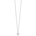 thumbnail image 2 of Auriga Fine Jewelry 925 Sterling Silver 1 mm Rhodium-Plated Diamond Butterfly Necklace for Women 20", 2 of 6