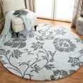 thumbnail image 2 of SAFAVIEH Soho Crystal Floral Wool Area Rug, Grey/Black, 5' x 8', 2 of 9