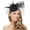 Black, variant on Black Women's Headbands, Fascinators For Women Tea Party Headband Hat Mesh Feathers Hair Clip For Wedding Cocktail And Church,Women's Accessories Heardband