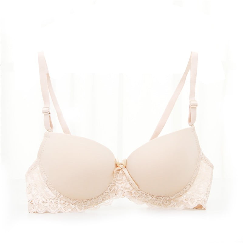 Women Lace Push-up Bra Plus Size Floral Underwire Soft Cup Everyday Bra - Walmart.com